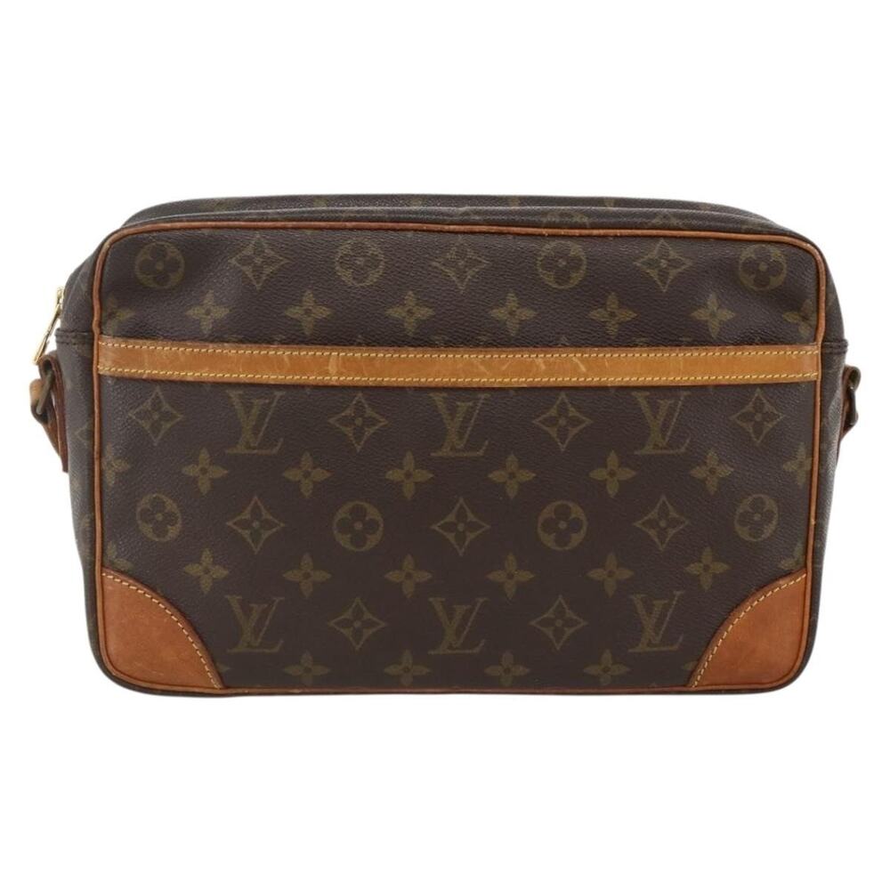 Louis Vuitton Monogram Trocadero 30 Shoulder Bag Brown
